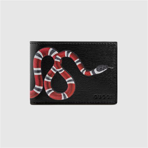 gucci button up snake|Gucci wallet snake original.